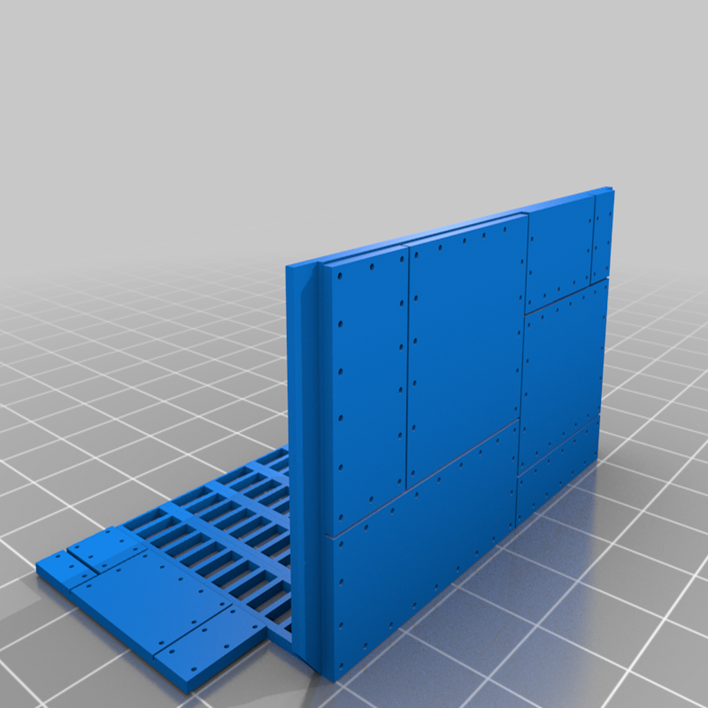 Free 3D file Modular building for 28mm miniature tabletop wargames(Part ...