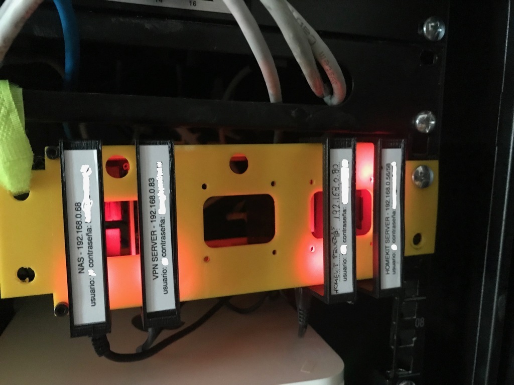 Free 3D file 6 Raspberry pi rack・3D printing design to download・Cults