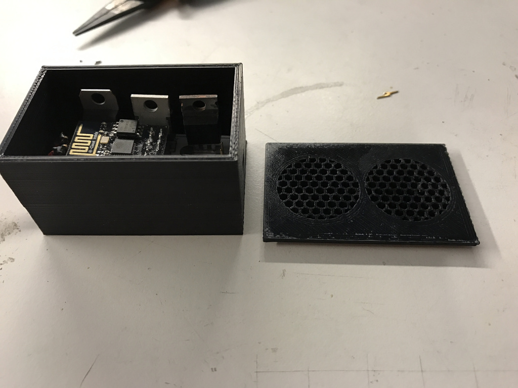 Descargar archivo 3D gratis esp8266 HomeKit Dimmer PCB BOX・Modelo para