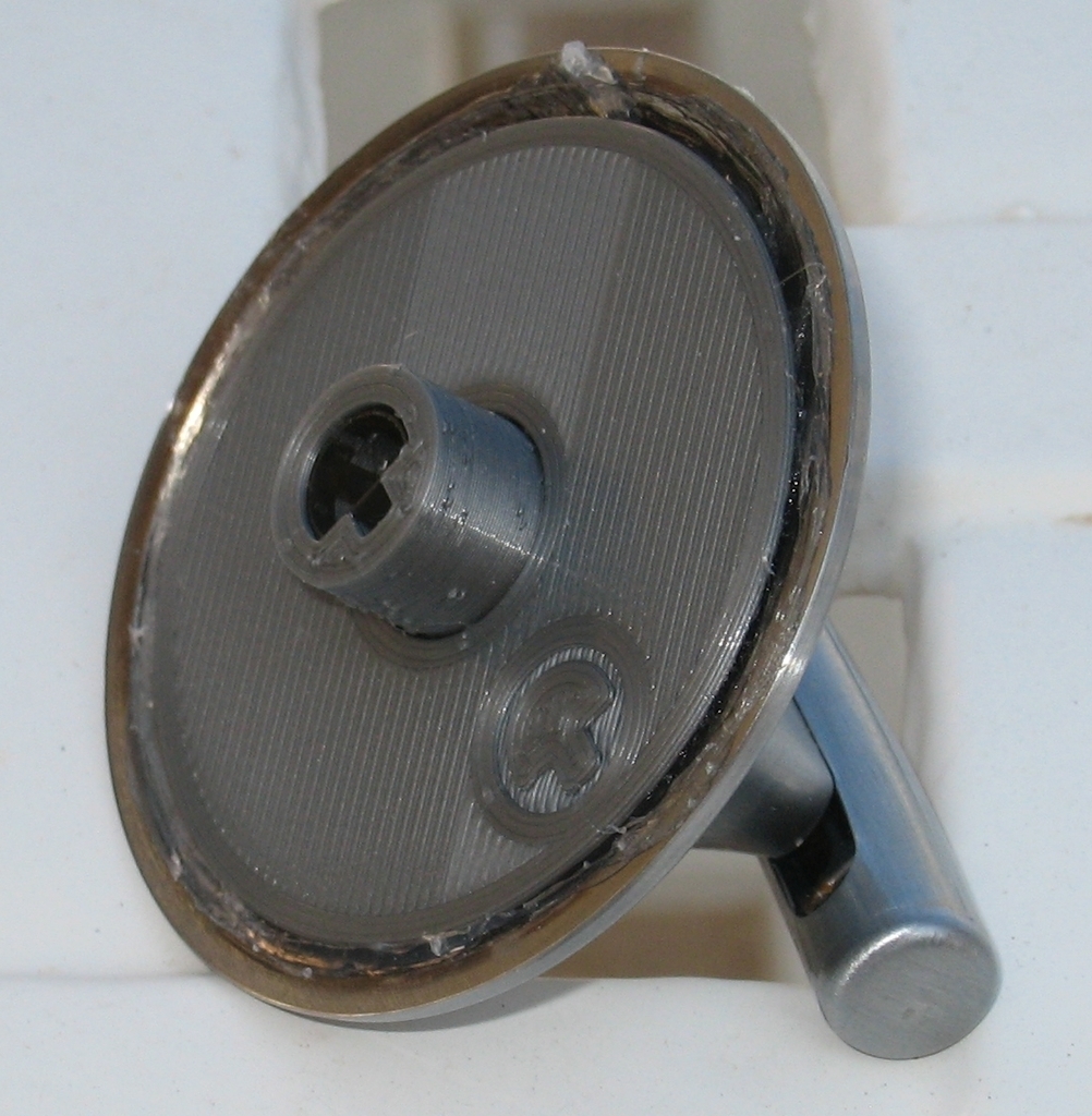 Free 3D file Broken Stove Knob Collar Fix UPDATED 🎛️・3D printer