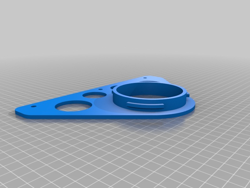 Free 3D file RV Clock Mount Adapter・Object to download and to 3D print