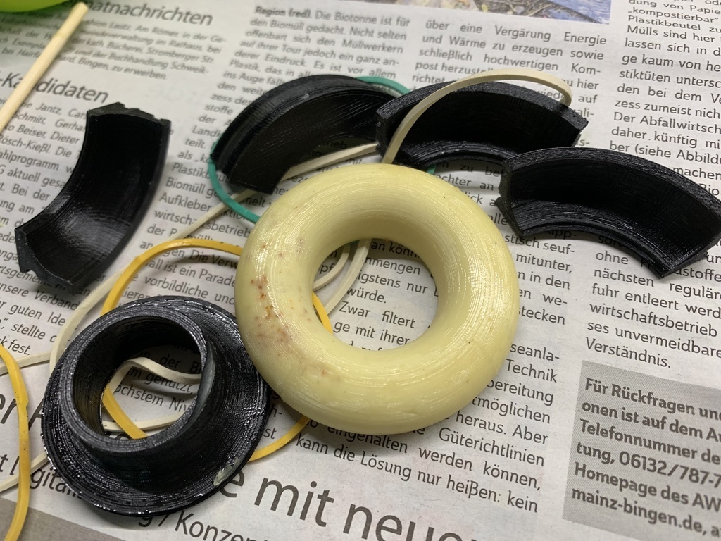 Free 3D file Didgeridoo mouthpiece mold・3D printable model to download