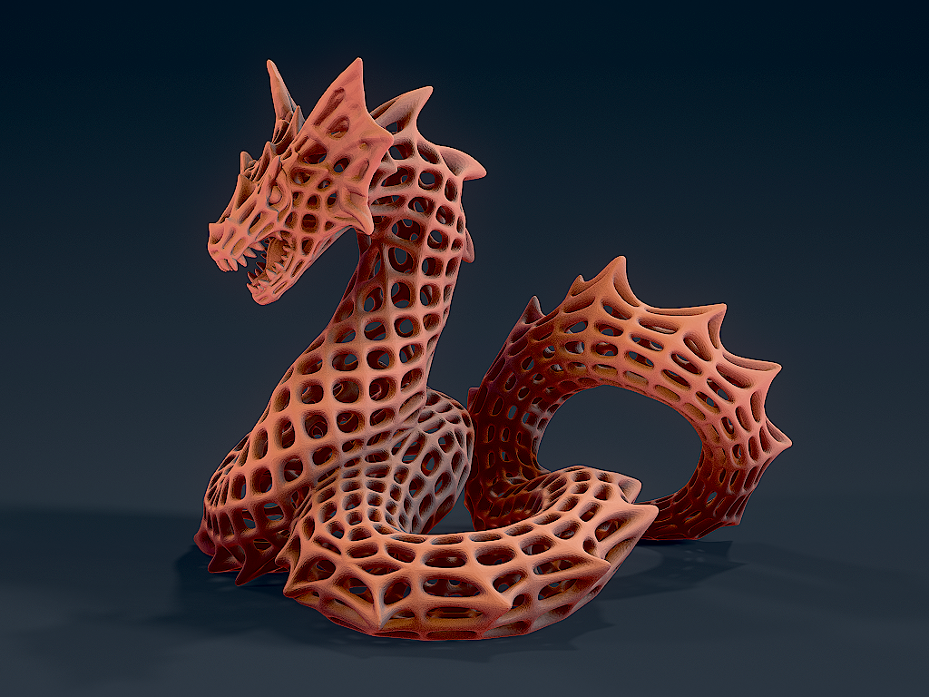 Free STL file Mesh Basilisk 🎨・3D print object to download・Cults