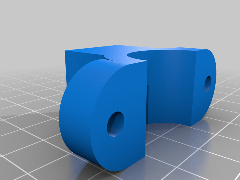 Handlebar Risers Stl Free 3D file 21 mm Customized Handlebar Mount・3D printer design to ...