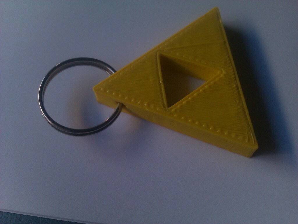 Free 3D file Triforce Keychain 🗝️・3D printable model to download・Cults