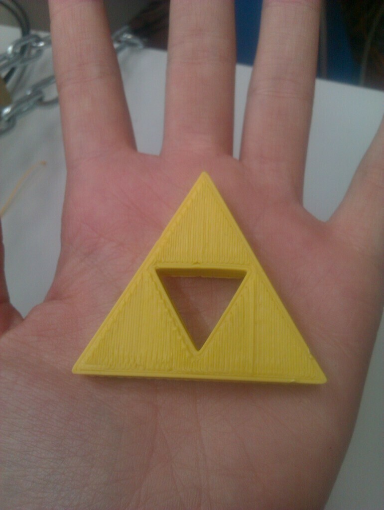 Free 3D file Triforce Keychain 🗝️・3D printable model to download・Cults