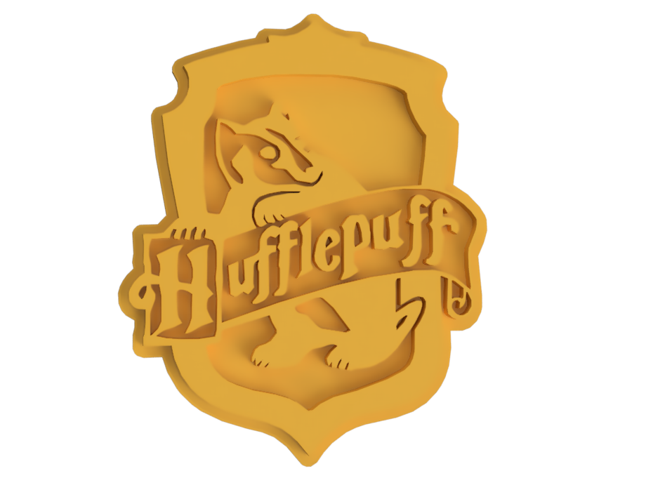 Fichier 3D gratuit Emblèmes de maison magique Emblème de Gryffondor