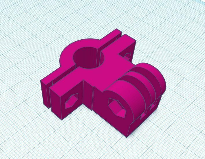 Free 3D file GoPro 13 mm mount・3D printing template to download・Cults