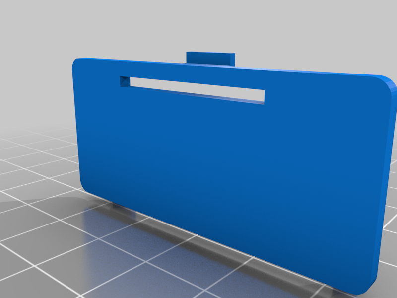 Archivo 3D gratuito Tapa de la batería de Microsoft Mobile Mouse 1000