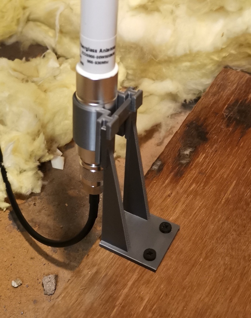 Free 3D file Horizontal surface LoRa antenna bracket・3D printing design ...