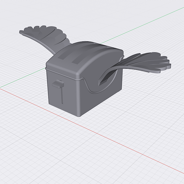 Free 3D file Flying Toaster・3D print object to download・Cults
