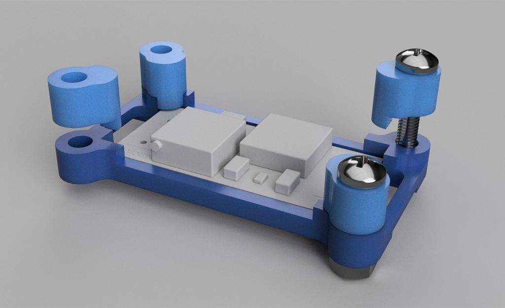 Free 3D file DC-DC MT3608 board mount 🔌・3D printing template to ...