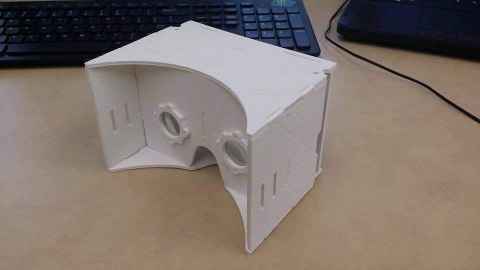 Free 3D file 3D printed google cardbored for note 3 w/ case・3D printing ...