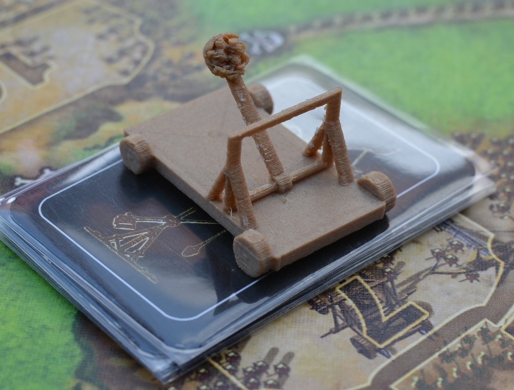 Free 3D file Stronghold - Catapult - Boardgame components 🧸・Object to ...