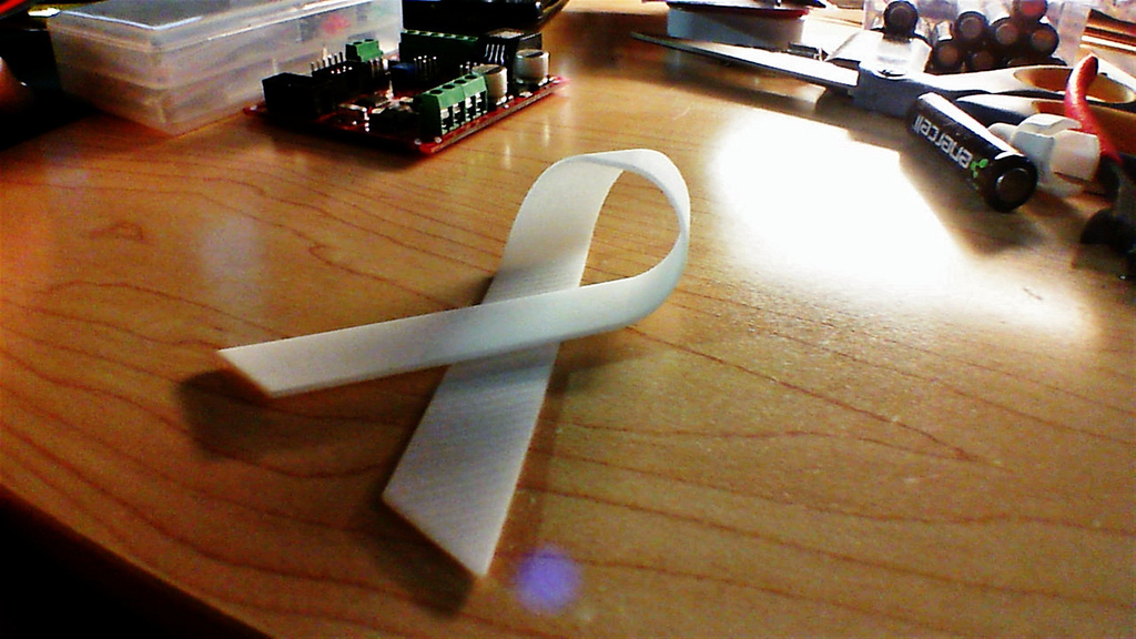 Free 3D file Ribbon Pendant (Wearable)・Template to download and 3D ...