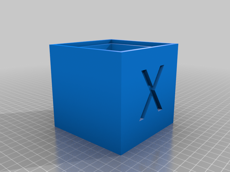 Free 3D file XYZ Calibration Cube box 10x10cm 📦・3D printer design to