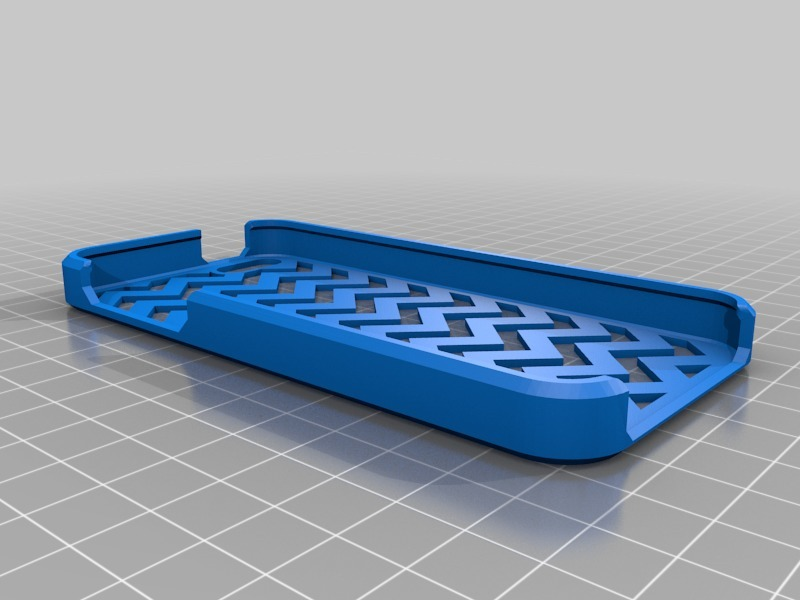 Free 3D file IPhone SE Chevron Case・Object to download and to 3D print ...
