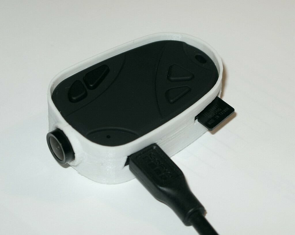 Mini-sleutelhangercamera, 1080P HD Pocket Buddy-Camera, 's Werelds Kleinste Camera, KeyCam foto- en Videocamera met 6 Filters, Batterijduur van 100 Minuten, voor Studenten (Met