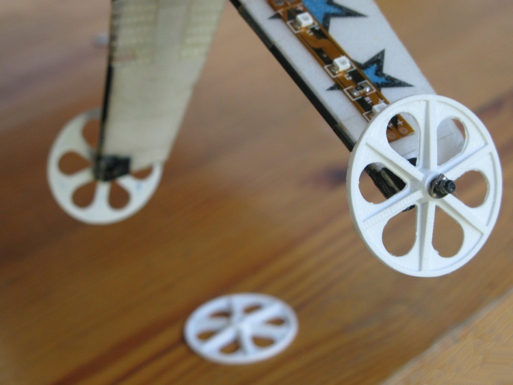 Shockflyer Free 3D file Wheel for R/C Slowflyer / Shockflyer (parametric, OpenSCAD ...