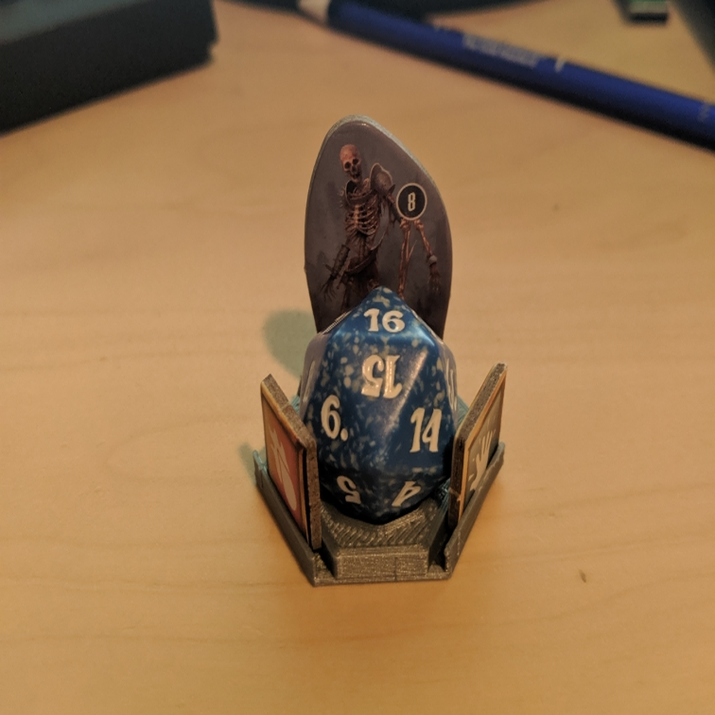 Free 3D file Gloomhaven Spindown D20 Stand・3D printing design to ...
