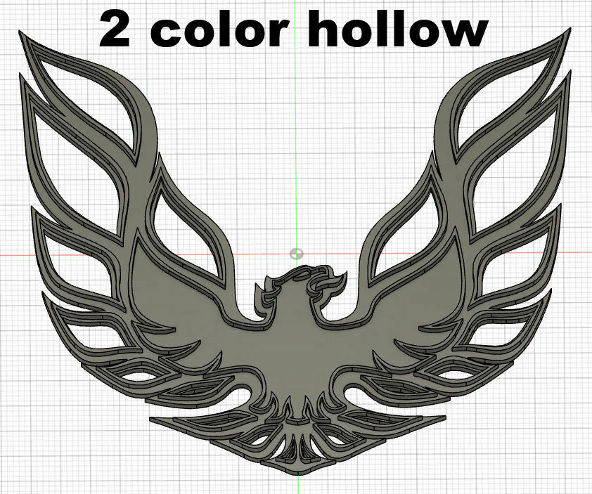 Free 3D file Firebird logo・Object to download and to 3D print・Cults