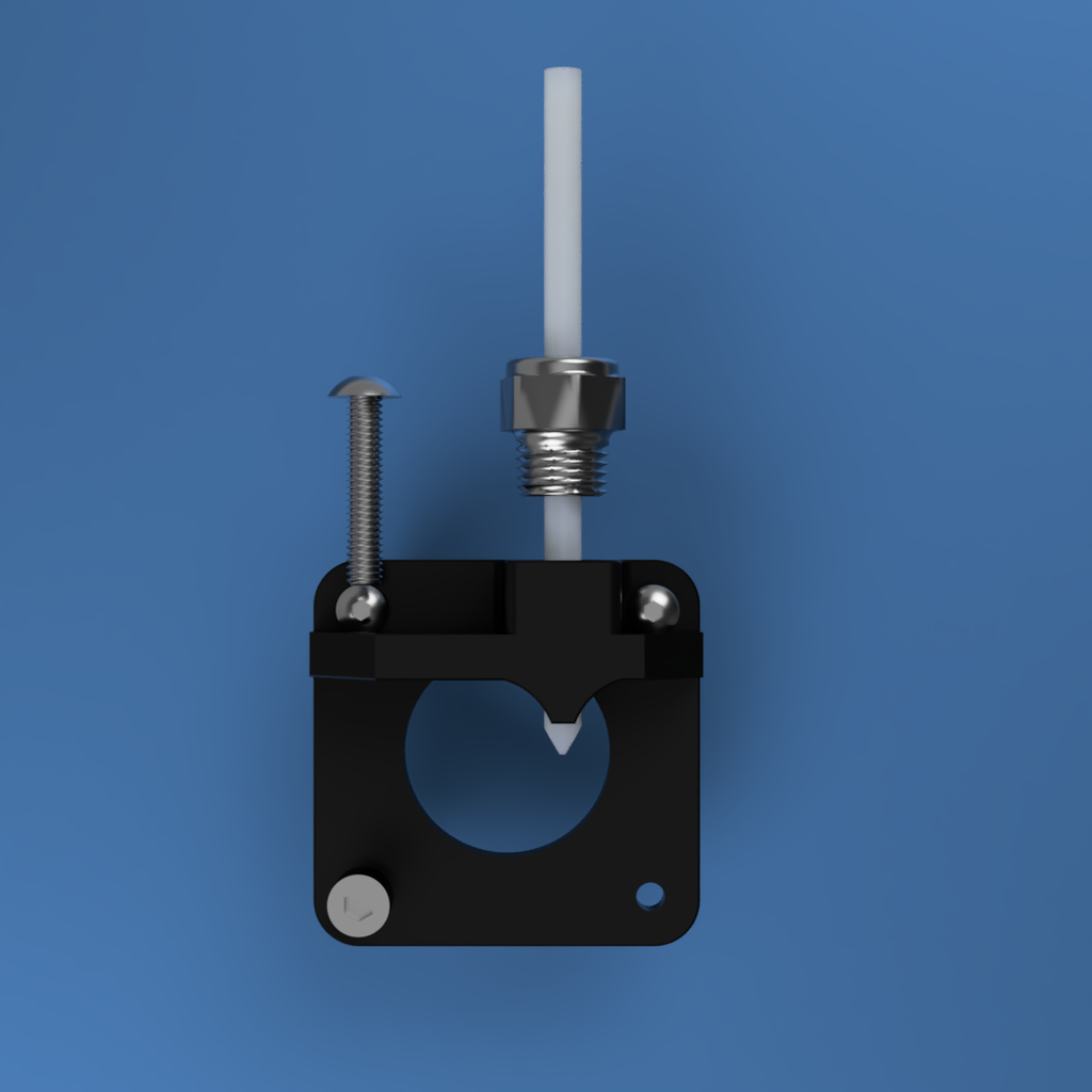 Free 3D file Flexible filament extruder upgrade improved for CR10 v2