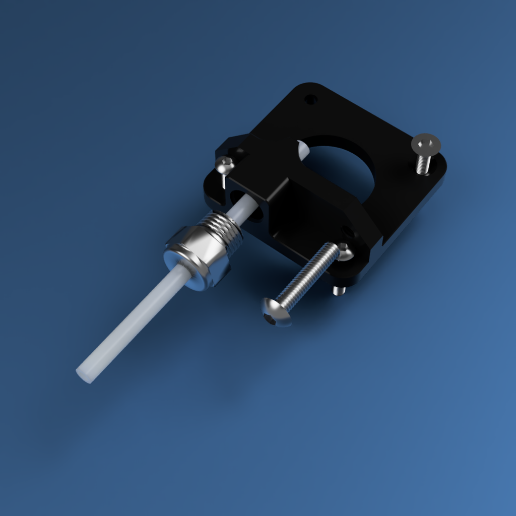 Free 3D file Flexible filament extruder upgrade improved for CR10 v2