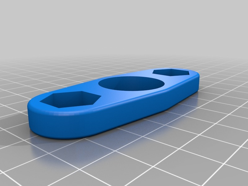 Free 3D file 3/8 hex - 2 side - Custom 🎠・3D print object to download・Cults