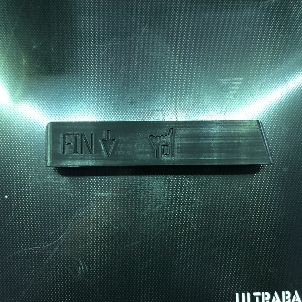 Free 3D file Windsurf Fin Adapter/Spacer Tuttlebox to Deep Tuttlebox Tuttlebox Adapter TB