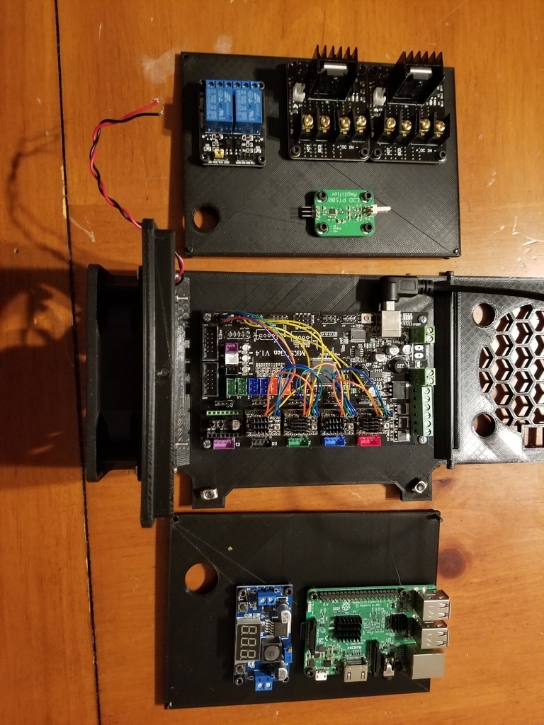 Free 3D file MKS Gen L 1.4 + Dual Mosfets + Raspberry Pi 3 🧞‍♂️・3D ...