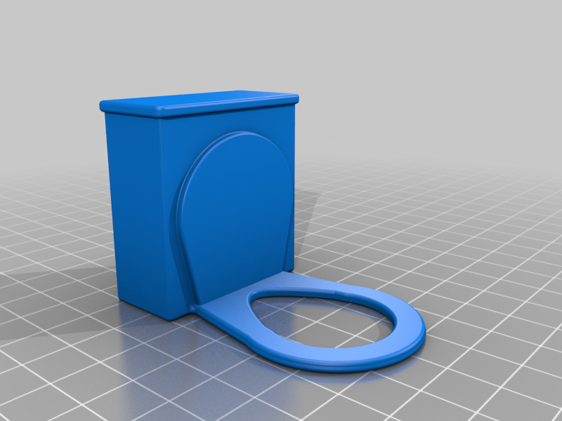Free 3D file Toilet 🚽・3D printable model to download・Cults
