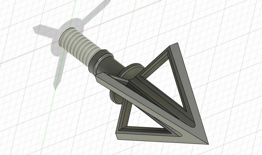 Free 3D file Broadhead 🏹・3D printable object to download・Cults