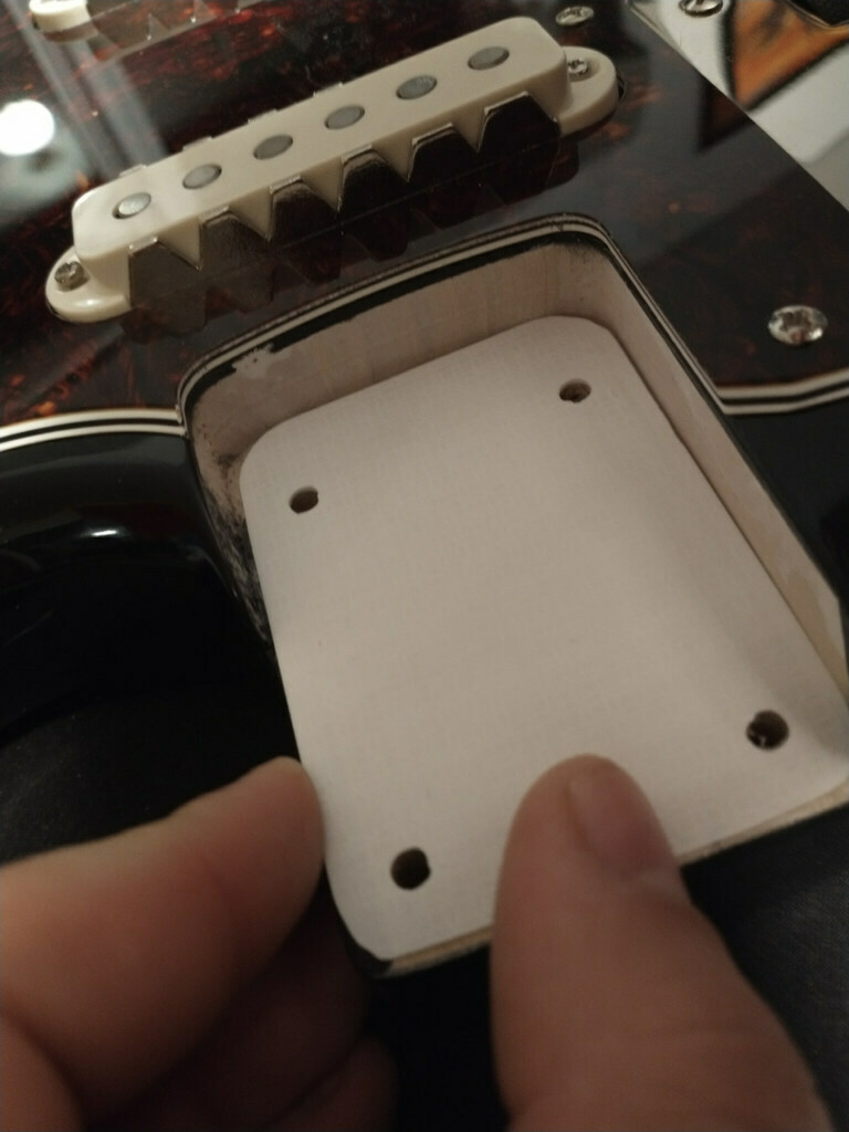 Free 3D file Squier Guitar Neck Shim Classic Vibe 70's Jaguar / 60's