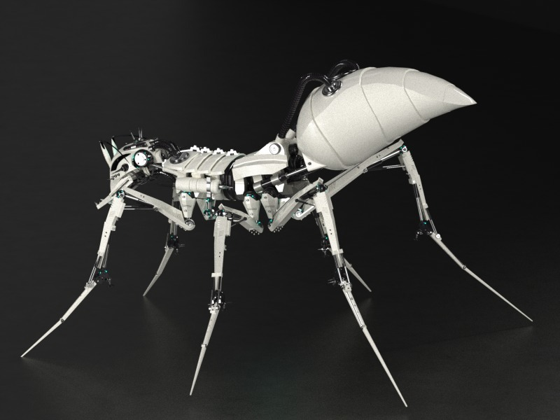 Free 3D file Ant Robot Killer created in PARTsolutions 🐜・3D print ...