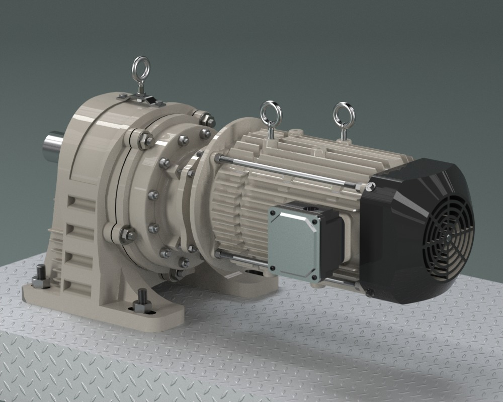 Free 3D file Gear Motor GV22110 Foot mount ⚙️・3D printer model to