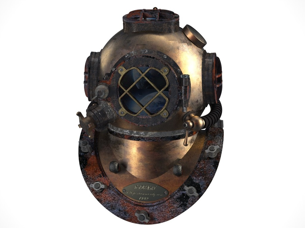Free 3D file Diving Helmet 🤿・3D printer design to download・Cults