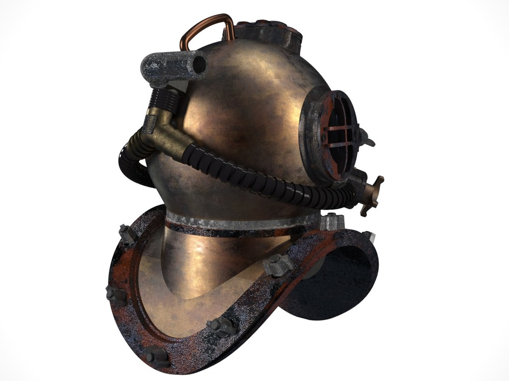 Free 3D file Diving Helmet 🤿・3D printer design to download・Cults