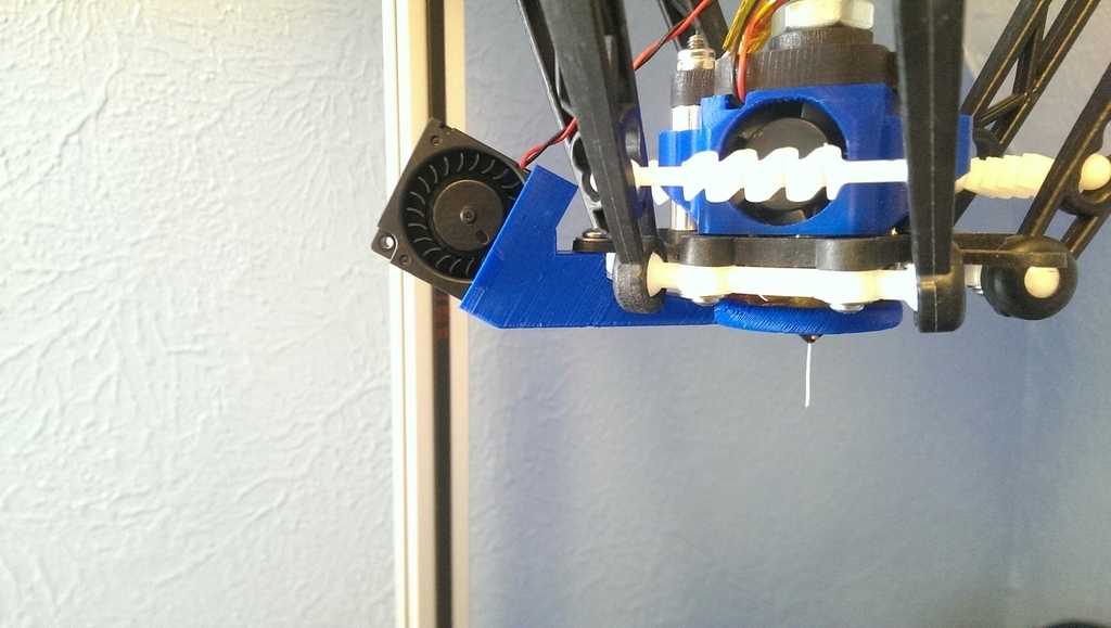 Free 3D file Rostock Max Concentric Fan Shroud 🧞‍♂️・Design to download