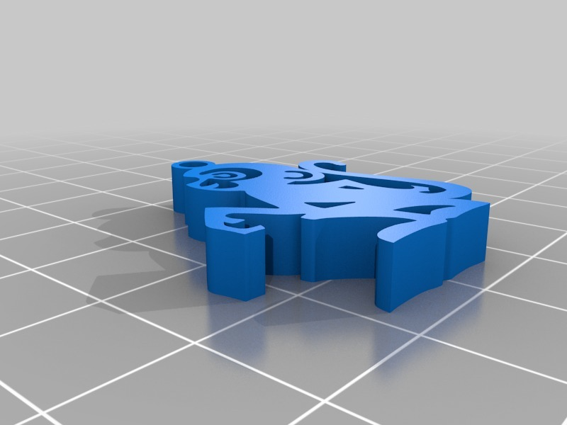 Free 3D file Monkey Pendant 🐒・3D printing model to download・Cults