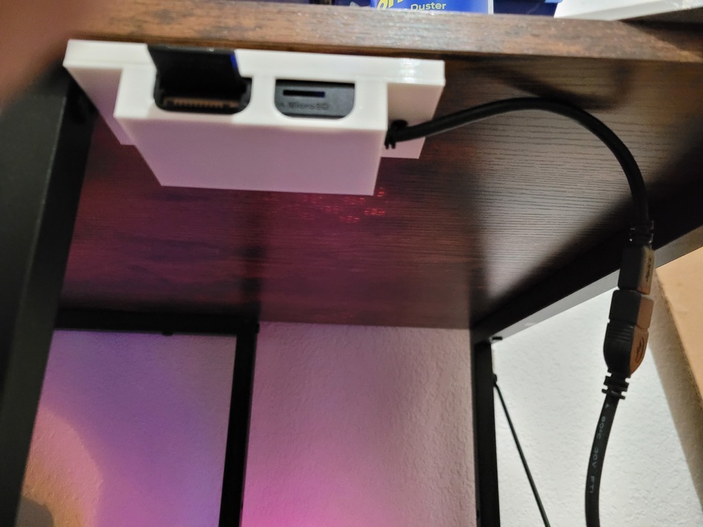 Free 3D file SmartQ C368 USB SD Card Reader Mount 💾・3D printing idea to