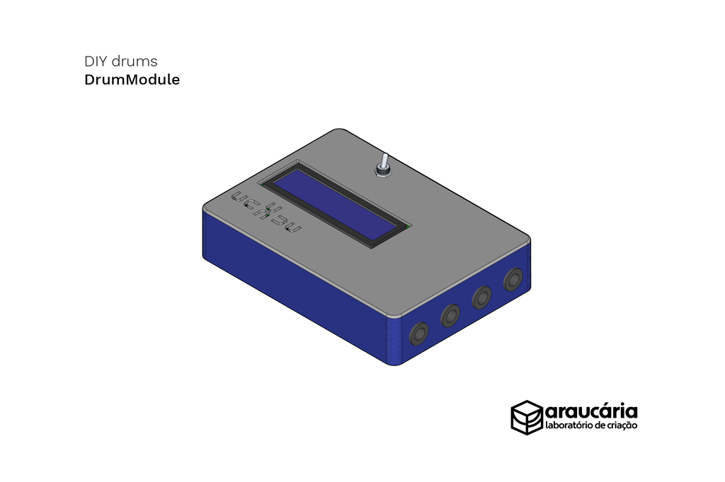 Free 3D file DIY drums drum module 🥁・3D printing template to download・Cults