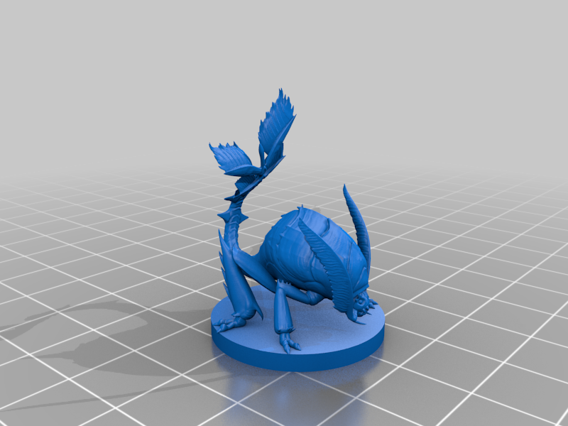Free 3D file rust monster 👹・3D printable object to download・Cults