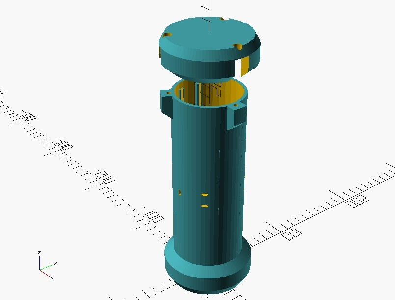 Free 3D file Adjustable Seidenstrasse Rohrpost Capsule 🧑‍🔧・3D printable ...