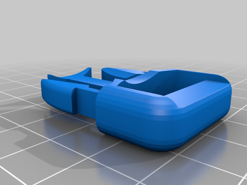 Free 3D file Side release buckle for 20mm Ferrino backpack belt 🎒・3D print object to download・Cults