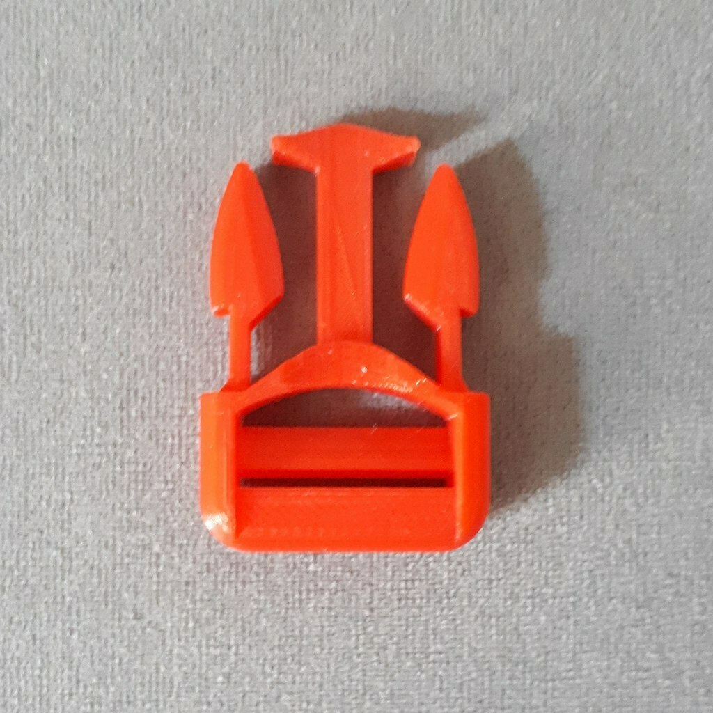 Free 3D file Side release buckle for 20mm Ferrino backpack belt 🎒・3D print object to download・Cults