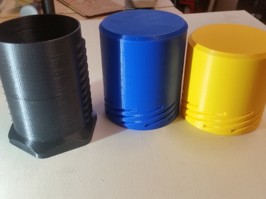 Free 3D file Twist Container-large Lid, hoher Deckel 📦・3D printing idea ...