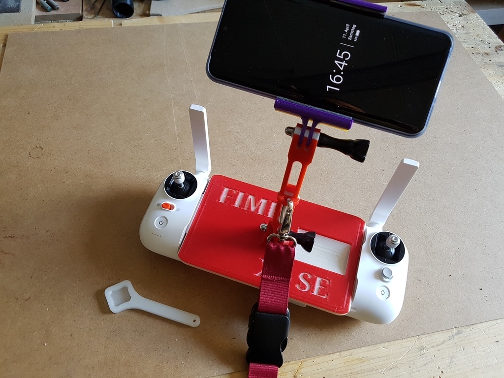 Free 3D file FIMI X8 SE Phone Riser, Adjustable Phone Holder 📞・Model to ...