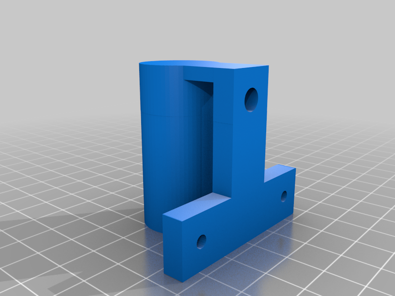 Free 3D file Rear rack bike light mount (remix) ⚽・3D printer model to ...