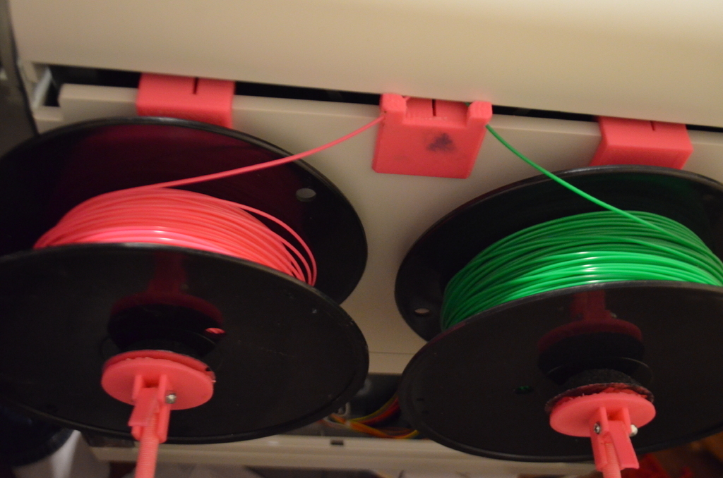 Free 3D file Da Vinci 1.0/2.0 Filament Spool Assembly 🪢・3D printer ...