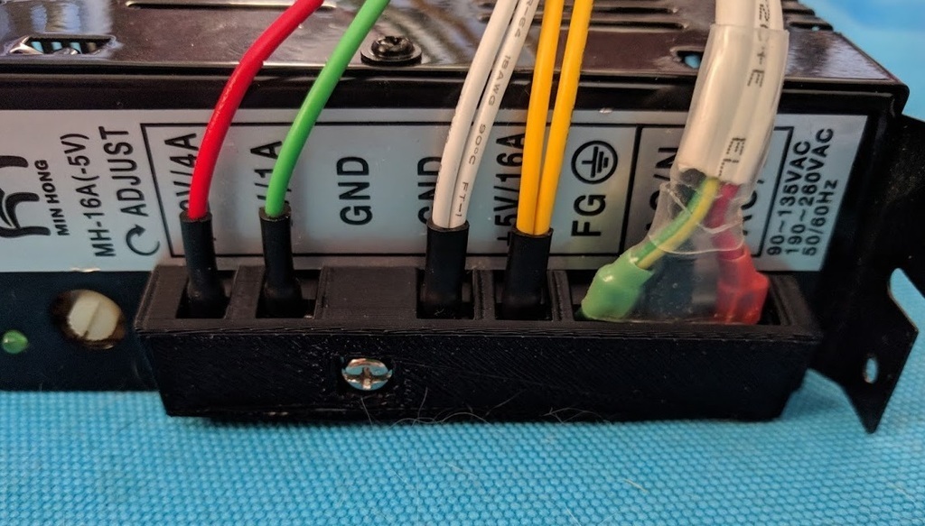 Free 3D file Arcade power supply terminal cover 🕹️・3D printing idea to